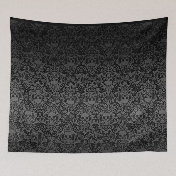 Item preview, Black and White Skull  Texture  designed and sold by Gothic Fantasy.