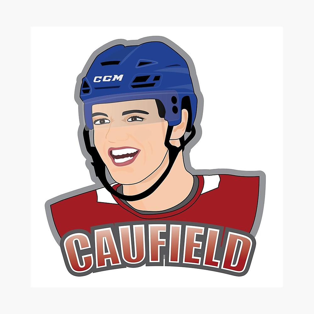 Rinkha Cole Caufield Hockey Paper Poster Canadiens 2 Kids T-Shirt