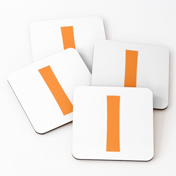 Item preview, Orange color Letter I designed and sold by WECreations.