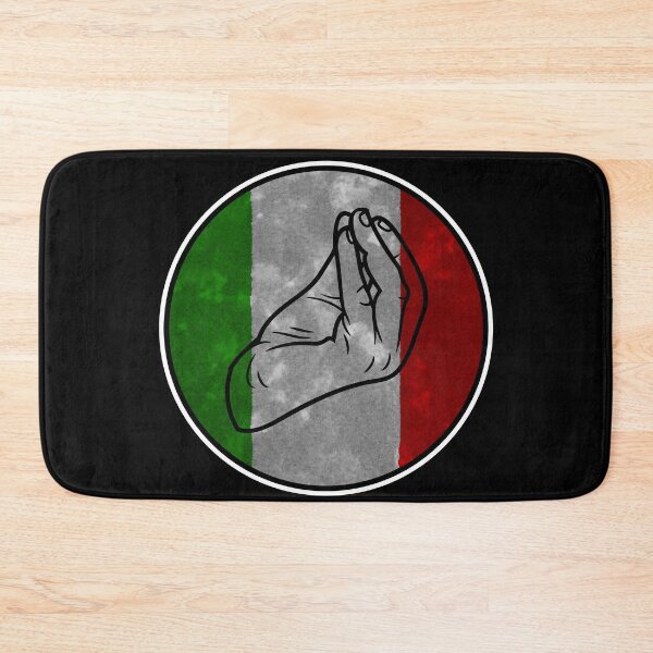 Item preview, Italian Hand Gesture Italia Italy Flag Funny Sign designed and sold by TINASTORESHOPE.