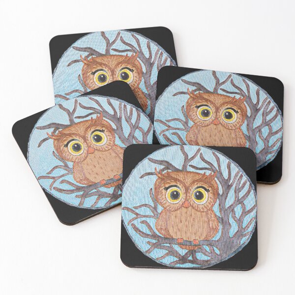 Item preview, Little Owl designed and sold by LuvbuzzArt.