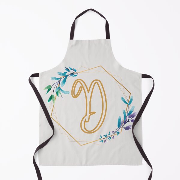 Item preview, Cursive Letter D Floral Frame designed and sold by LetterMom.