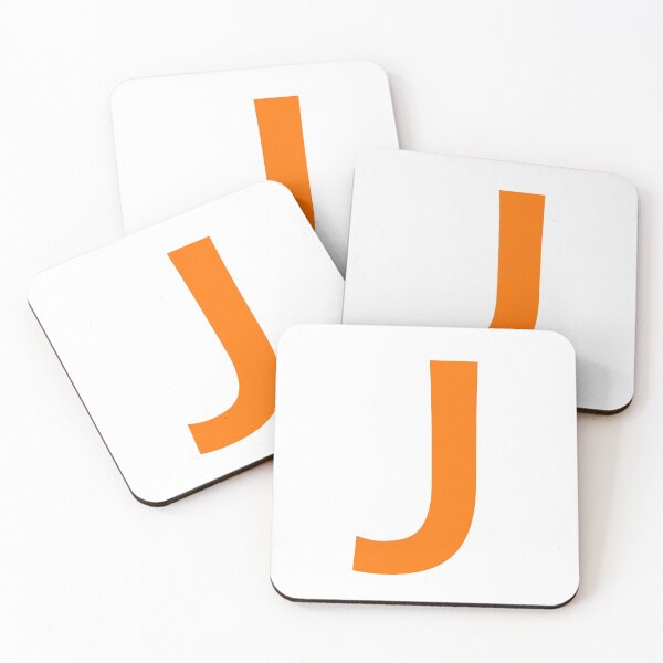 Item preview, Orange color Letter J designed and sold by WECreations.