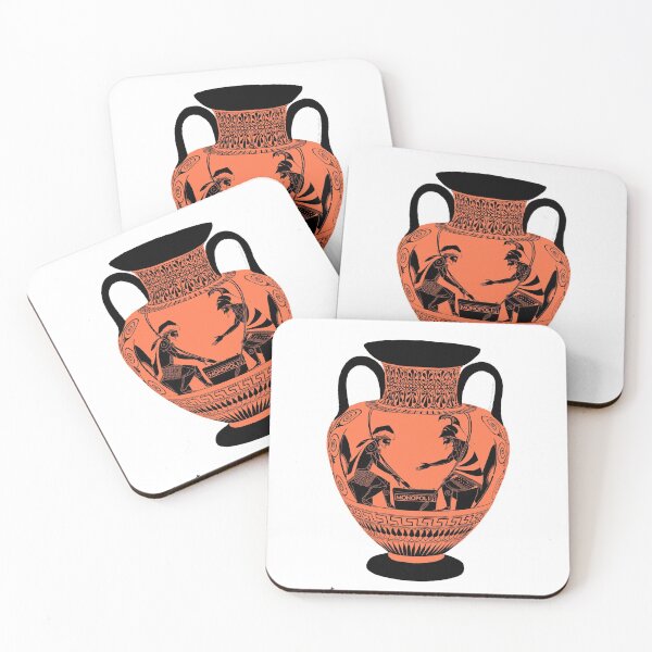 Item preview, Ajax and Achilles Play Monopoly designed and sold by ClassicsForPlebs.