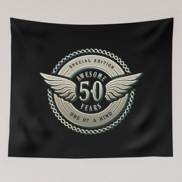 Item preview, 50th Birthday Present 50 years old Born 1972 designed and sold by Dubbra.
