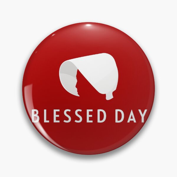 Item preview, Blessed Day with Handmaiden silhouette designed and sold by knappidesign.