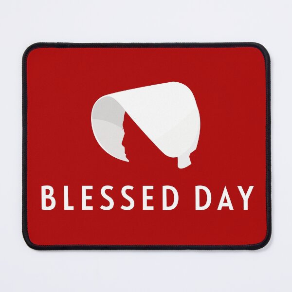 Item preview, Blessed Day with Handmaiden silhouette designed and sold by knappidesign.