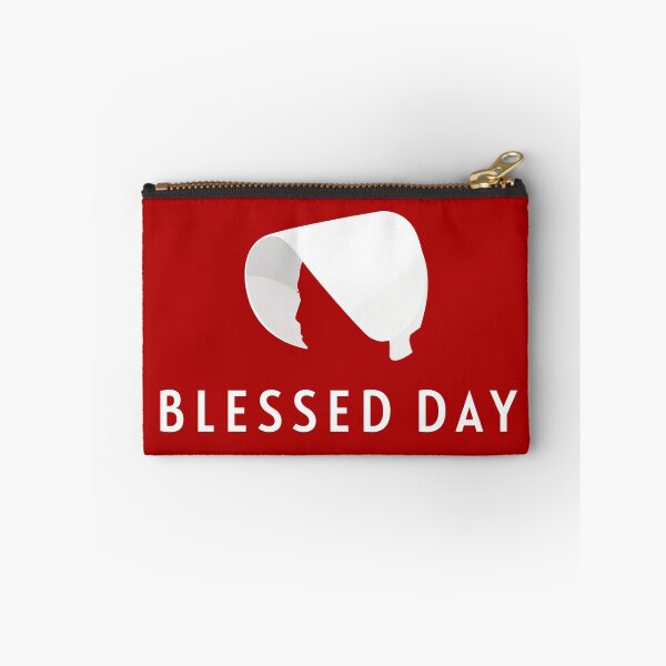 Item preview, Blessed Day with Handmaiden silhouette designed and sold by knappidesign.