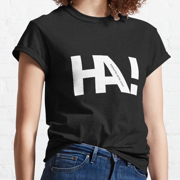 Logo HA! negative Classic T-Shirt