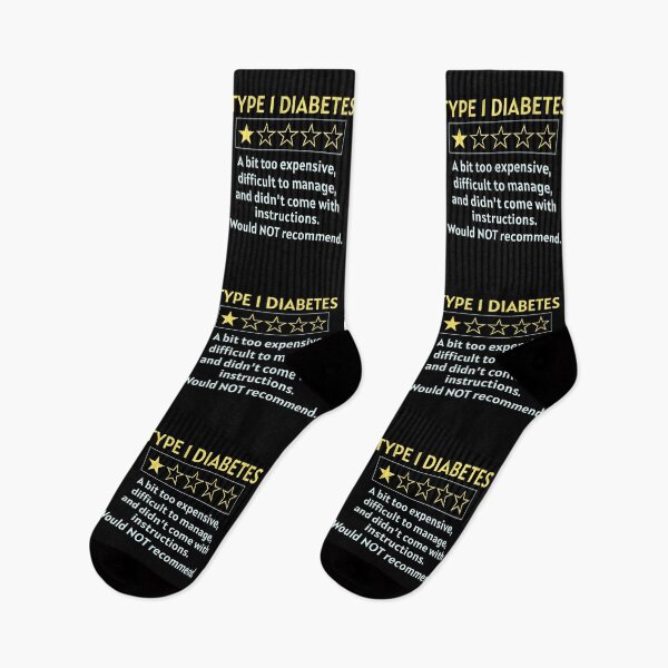 Item preview, T1D Type 1 Diabetes Awareness Funny Quote Joke designed and sold by CuteDesigns1.