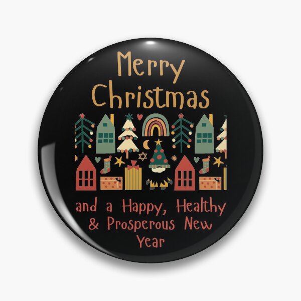 Item preview, Merry Christmas and a Happy, Healthy & Prosperous New Year designed and sold by Scribblehound.