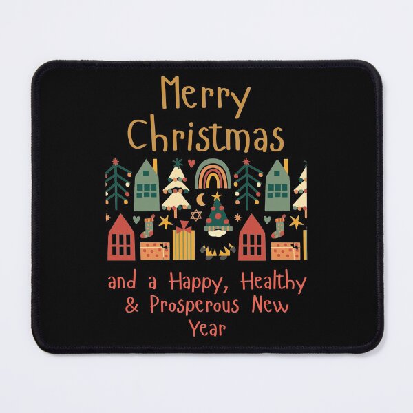 Item preview, Merry Christmas and a Happy, Healthy & Prosperous New Year designed and sold by Scribblehound.