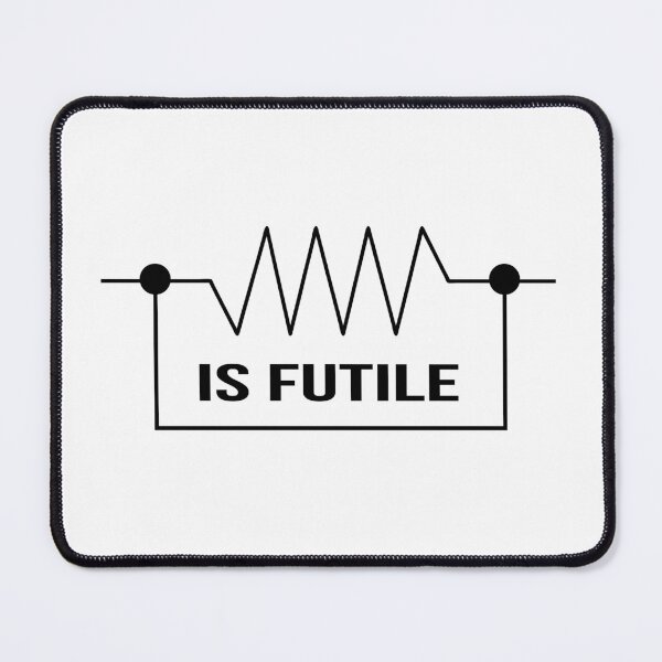 Item preview, Resistance is Futile Electrician designed and sold by remoteart.