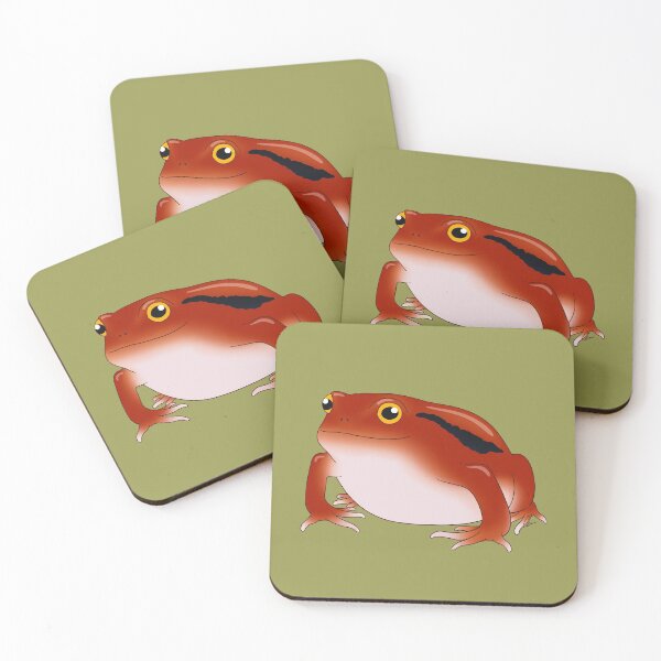 Item preview, Tomato Frog Smiling designed and sold by anacecilia.