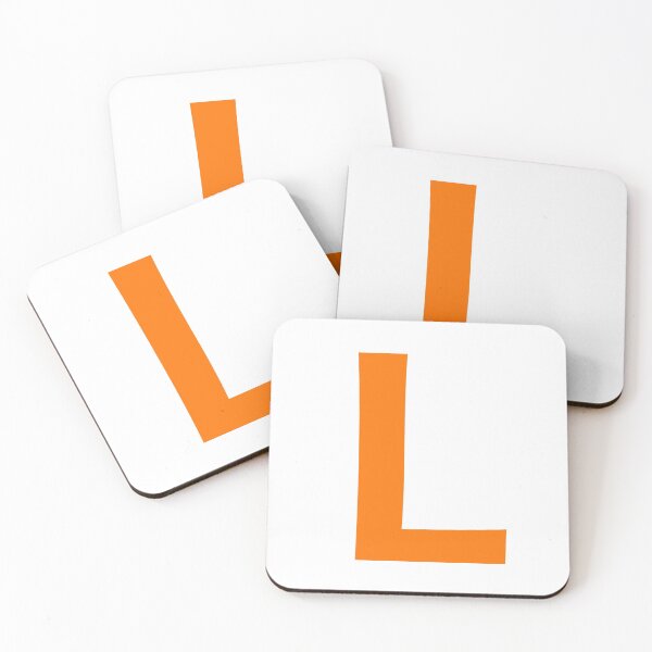Item preview, Orange color Letter L designed and sold by WECreations.