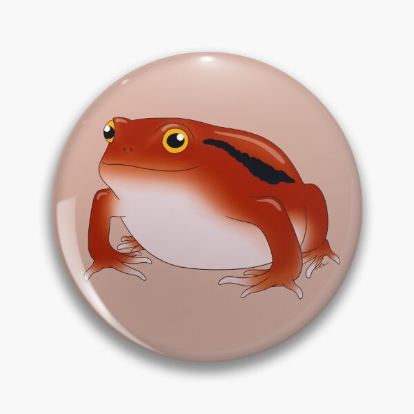 Item preview, Tomato Frog Smiling II designed and sold by anacecilia.