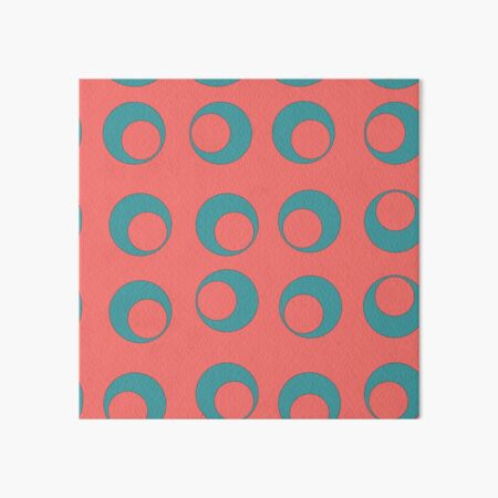 Fifties Styled Bubbles using Mid Mod Color Palette Art Board Print for  Sale by Lisa Williams