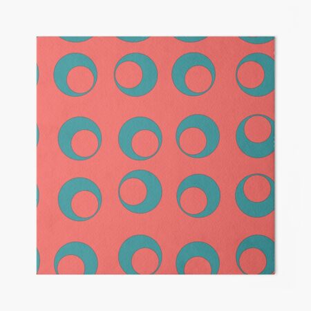 Fifties Styled Bubbles using Mid Mod Color Palette Art Board Print for  Sale by Lisa Williams