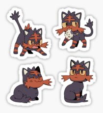Feuerstarter Aufkleber Set 1 Sticker