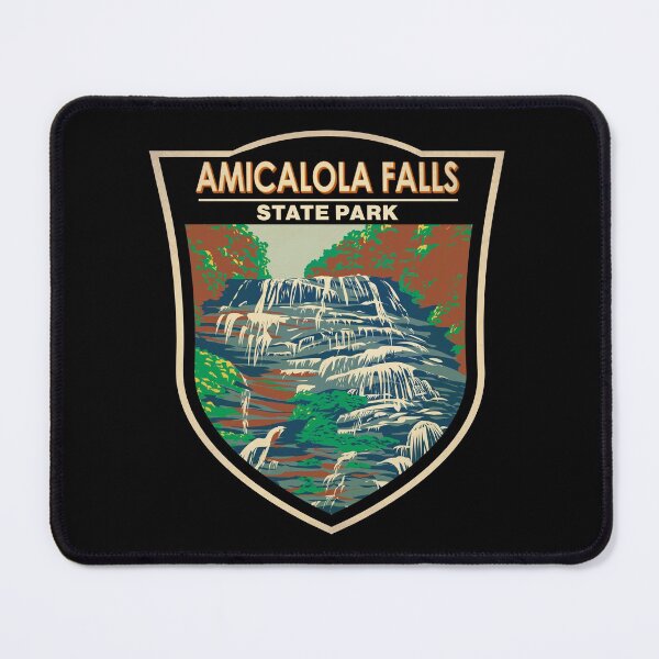 Item preview, Amicalola Falls State Park Georgia Badge designed and sold by KrisSidDesigns.
