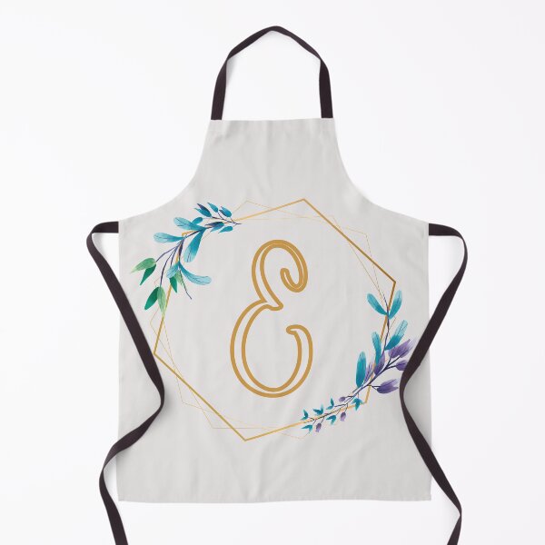 Item preview, Marco floral letra cursiva E designed and sold by LetterMom.