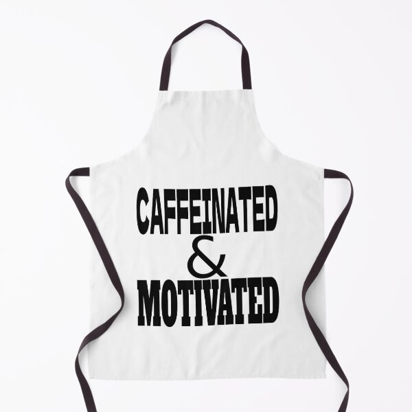 Item preview, CAFFEINATED and MOTIVATED designed and sold by CRINGEWORTHY TEES.