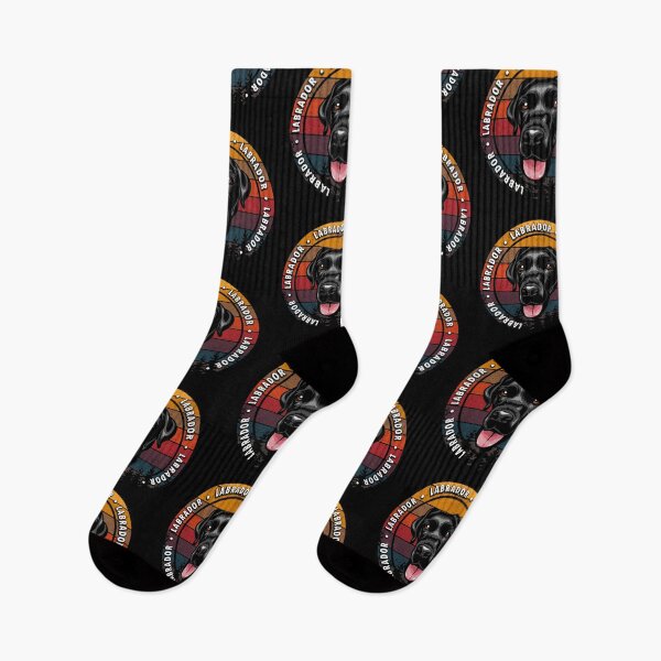 Item preview, Labrador distressed sunset retro dog face design designed and sold by SamRVstore.