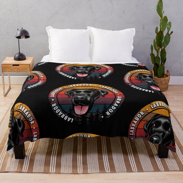 Item preview, Labrador distressed sunset retro dog face design designed and sold by SamRVstore.