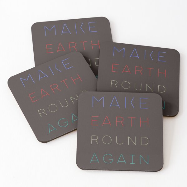 Item preview, Make Earth Round Again designed and sold by trendingatees.