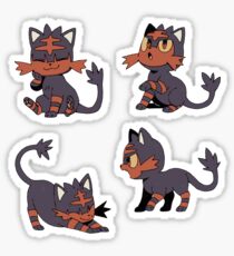 Feuerstarter Aufkleber Set 2 Sticker