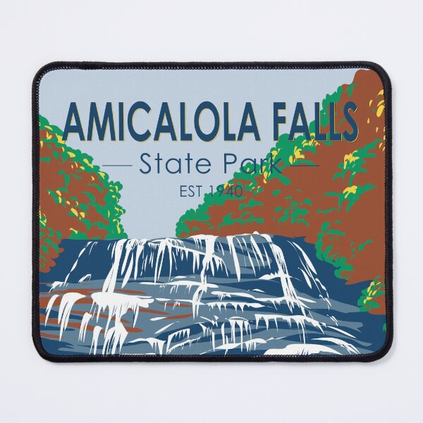 Item preview, Amicalola Falls State Park Georgia Vintage designed and sold by KrisSidDesigns.
