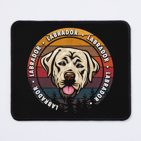 Item preview, Labrador distressed sunset retro dog face design designed and sold by SamRVstore.