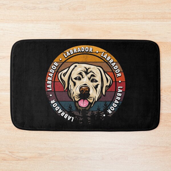 Item preview, Labrador distressed sunset retro dog face design designed and sold by SamRVstore.