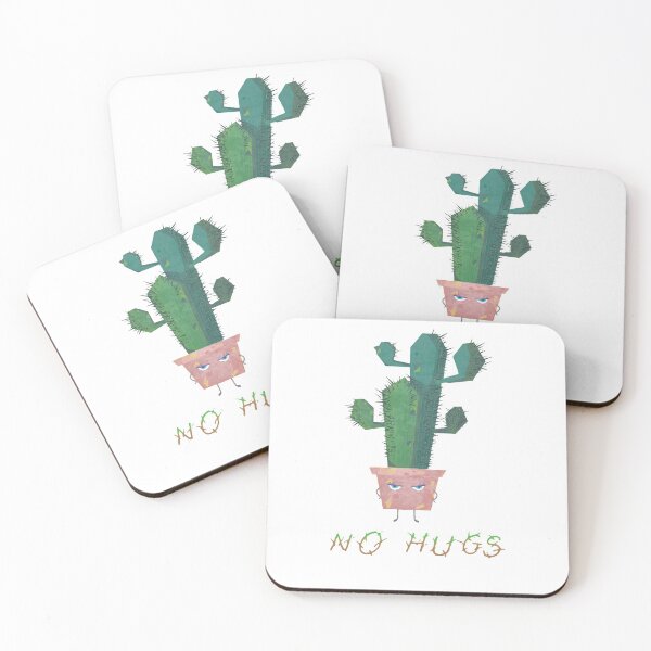 Item preview, NO HUGS, Cute Cactus  designed and sold by Mahdi HAMANI.