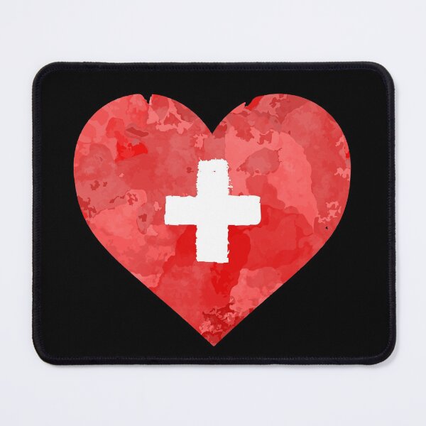 Item preview, Swiss Heart Switzerland Patriot Fan designed and sold by SuperFreshArt.