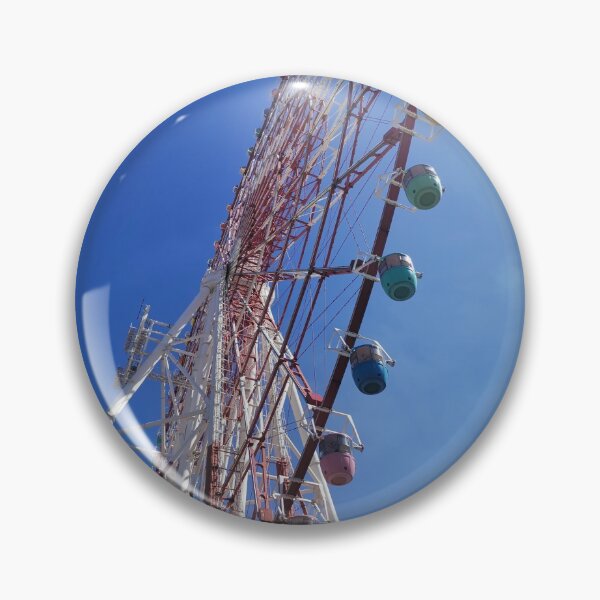 Item preview, Daikanransha | Summer Day at the Ferris Wheel of Odaiba, Tokyo designed and sold by manamicreates.