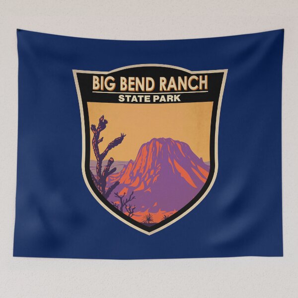 Item preview, Big Bend Ranch State Park Texas Badge designed and sold by KrisSidDesigns.