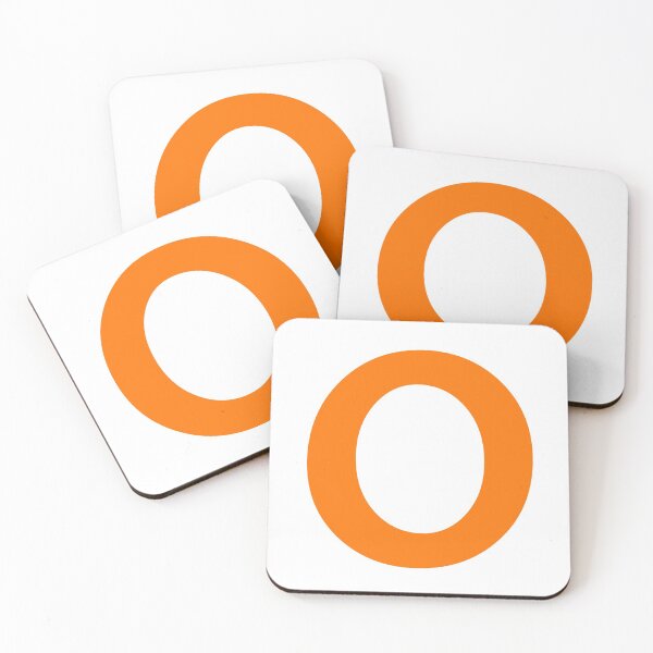 Item preview, Orange color Letter O designed and sold by WECreations.