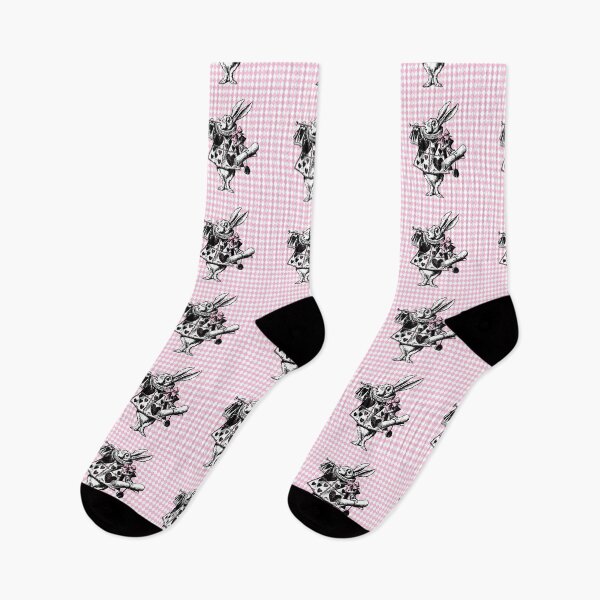 Item preview, Alice In Wonderland White Rabbit in Pink designed and sold by Pixelchicken.