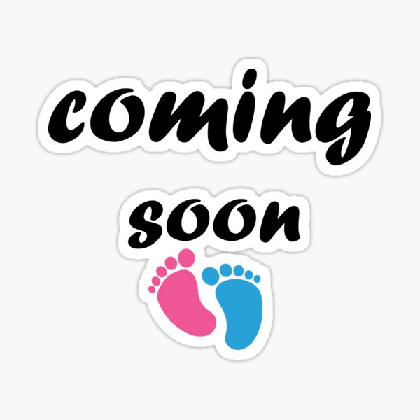 We're Expecting, Coming Soon, Baby, Stork, La Petites 3D Stickers