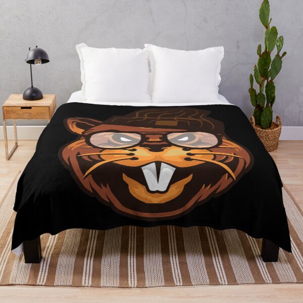 Item preview, Beaver Illustration - Angry Beaver Design Gift Idea For Beaver Lovers designed and sold by Prince - Bestseller ★★★★★.