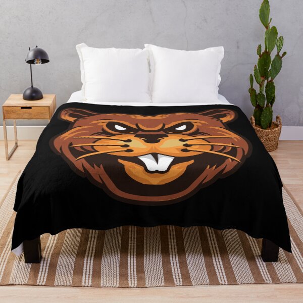 Item preview, Beaver Illustration - Angry Beaver Design Gift Idea For Beaver Lovers designed and sold by Prince - Bestseller ★★★★★.