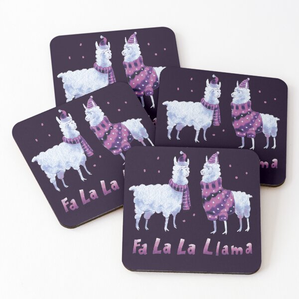 Item preview, Holiday Christmas Llama Pattern designed and sold by Brigidmalloy.