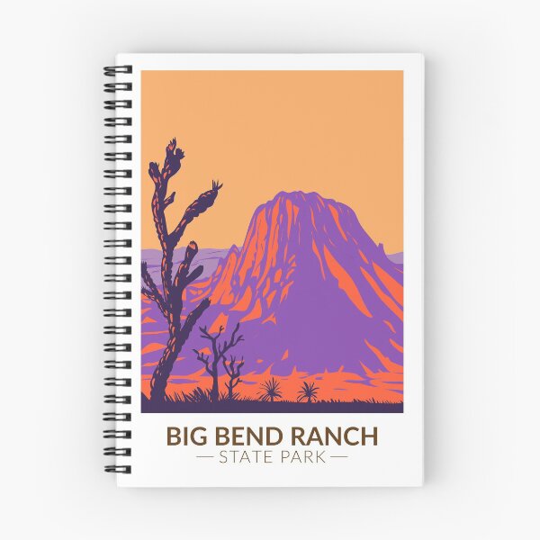 Item preview, Big Bend Ranch State Park Texas Vintage designed and sold by KrisSidDesigns.
