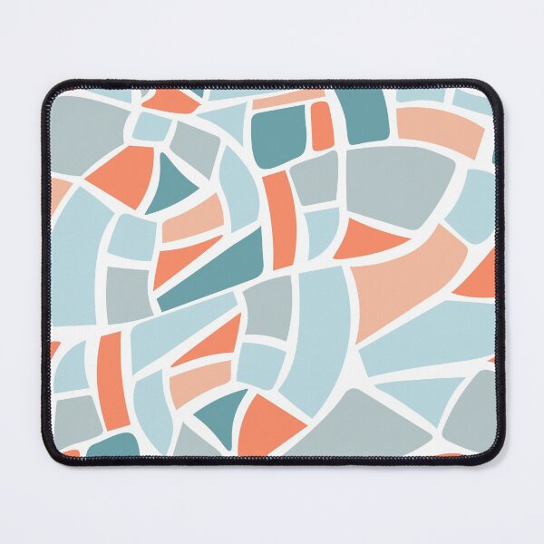 Item preview, Abstract retro mosaic designed and sold by SweetCoolVibes.