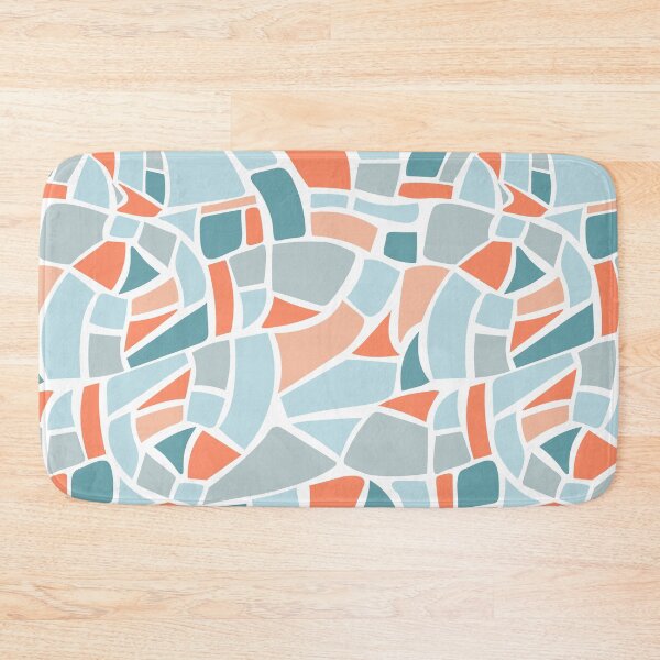 Item preview, Abstract retro mosaic designed and sold by SweetCoolVibes.