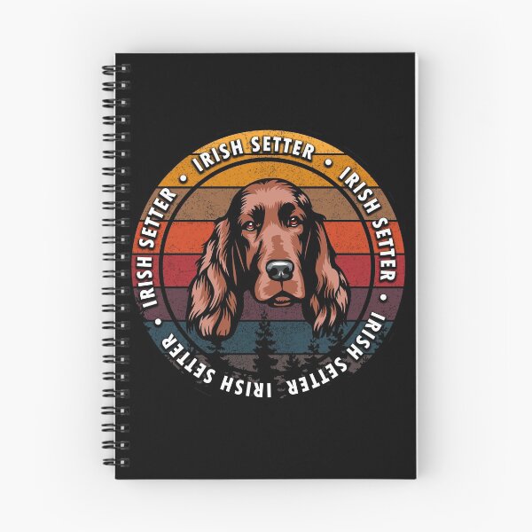 Item preview, Irish Setter distressed sunset retro dog face design designed and sold by SamRVstore.