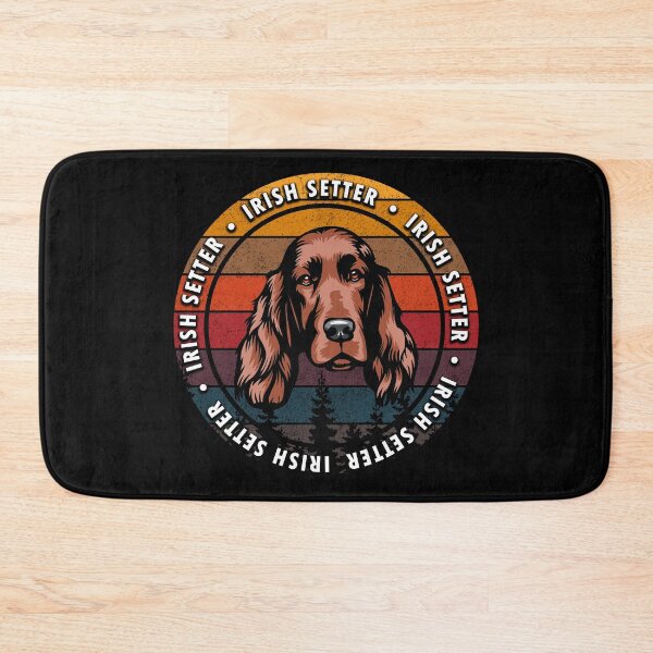 Item preview, Irish Setter distressed sunset retro dog face design designed and sold by SamRVstore.