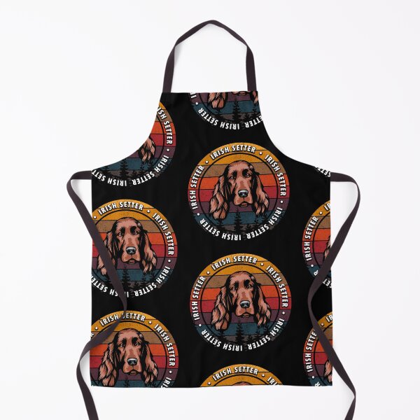 Item preview, Irish Setter distressed sunset retro dog face design designed and sold by SamRVstore.