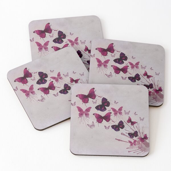 Item preview, PINK BUTTERFLIES designed and sold by Kwayako.